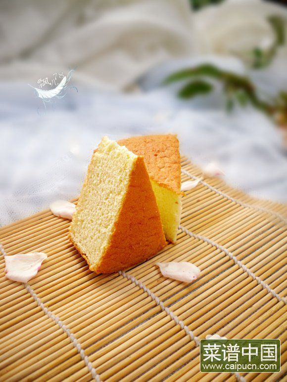 原味戚风蛋糕