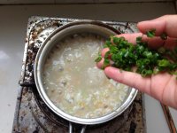 西兰花胡萝卜牛肉粥的做法步骤8