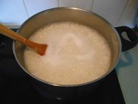 菠菜鸡丝粥的做法步骤5