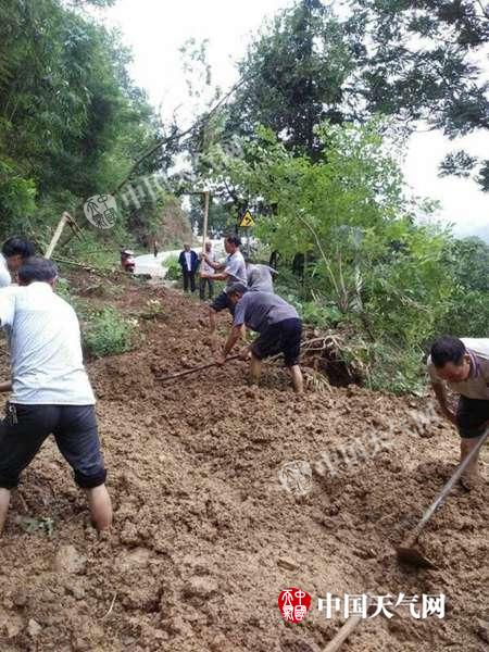 贵州降雨致道路损毁 6日前仍维持多雨模式