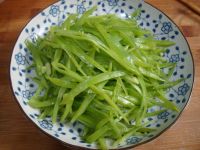 酸辣扁豆丝的做法步骤4