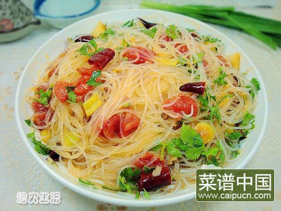 番茄温拌粉丝