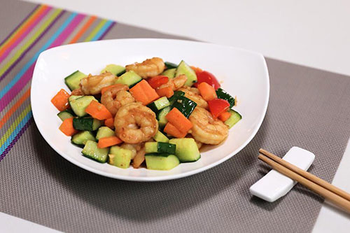 青瓜炒虾仁的做法 青瓜炒虾仁怎么做