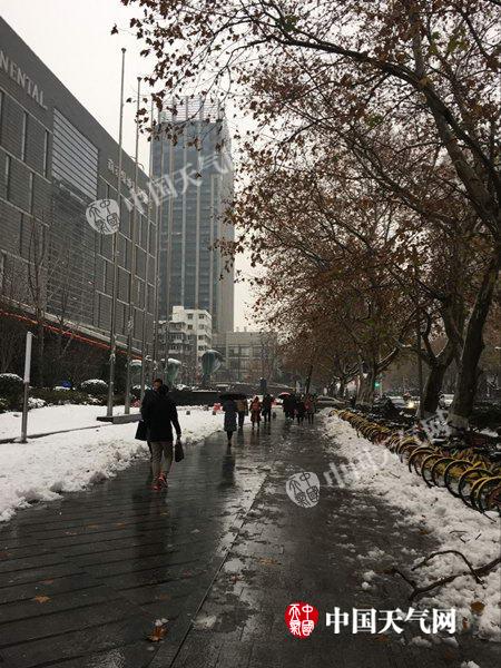 江苏雨雪今日暂休 6-8日低温雨雪冰冻又至