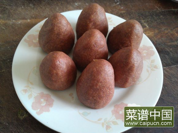 紫薯窝头