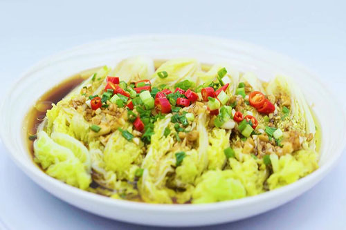 响油娃娃菜的做法 响油娃娃菜怎么做