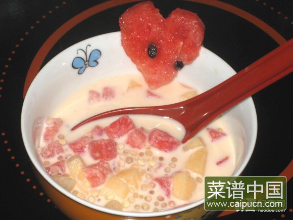 哈密西瓜西米露