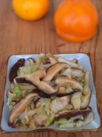 大白菜炒香菇的做法步骤8