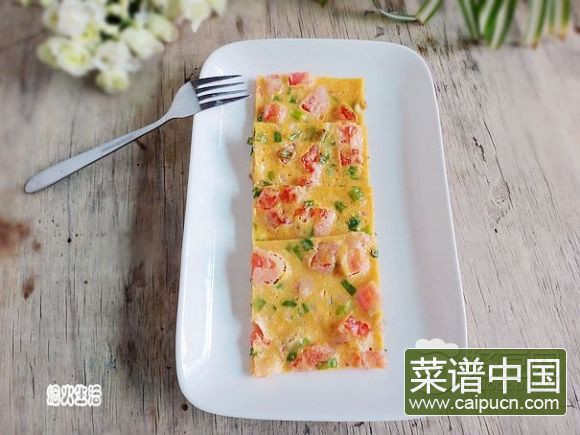 番茄鸡蛋饼