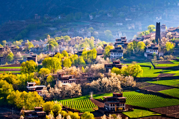 丹巴美人谷在哪里 丹巴美人谷游玩攻略