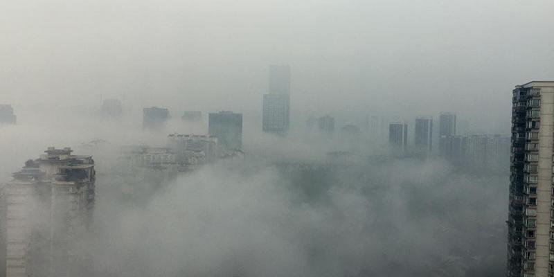 你看过山城重庆浓雾笼罩 变身“魔幻都市”