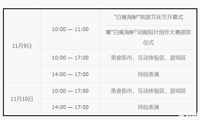 2019珠海白蕉海鲈旅游文化节时间地点+日程表+游玩项目介绍