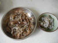 香菇虾仁豆腐羹的做法步骤4