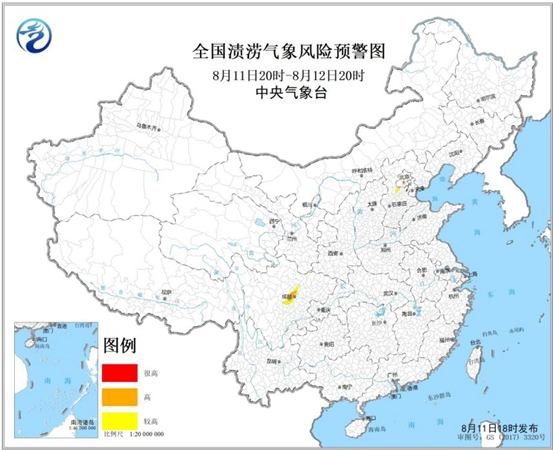 受强降雨影响 四川河南等地发生渍涝气象风险较高