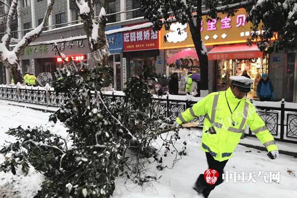 两轮雨雪区域重合度高 周一雪停气温低迷