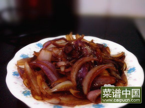 洋葱炒干肠