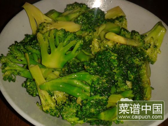 清炒西兰花