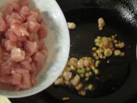 扁豆肉丁饭的做法步骤5