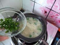 窝蛋牛肉粥的做法步骤7