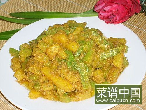 咸蛋黄炒南瓜