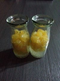 橙肉西米露的做法步骤8