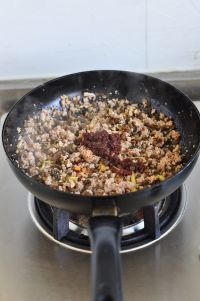 芽菜肉酱面的做法步骤4