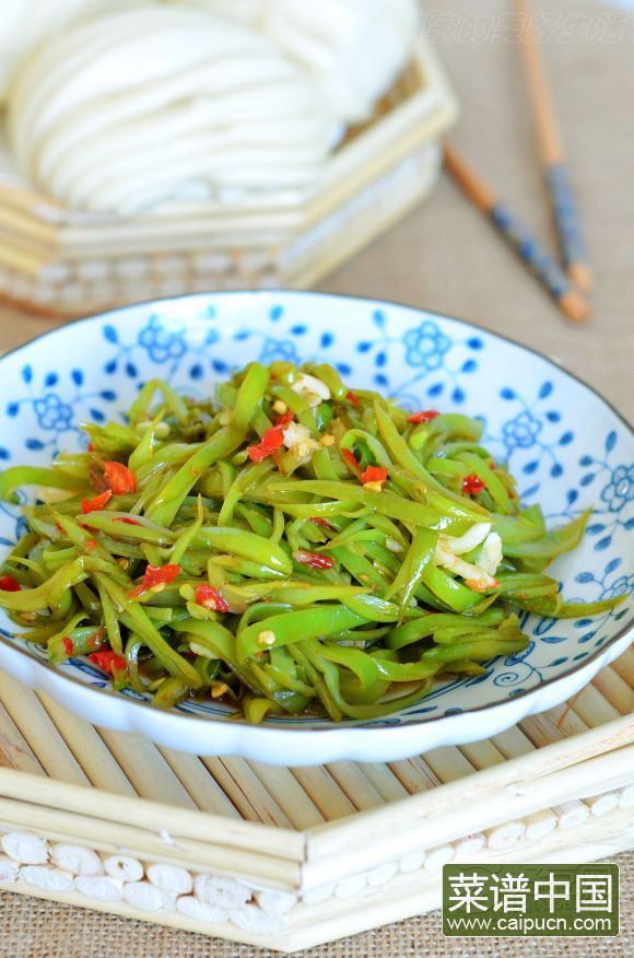 酸辣扁豆丝