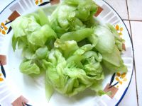 酸豆角炒芋蒙的做法步骤7