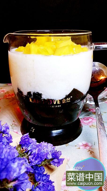 龟苓膏酸奶#多效护理一招制胜#
