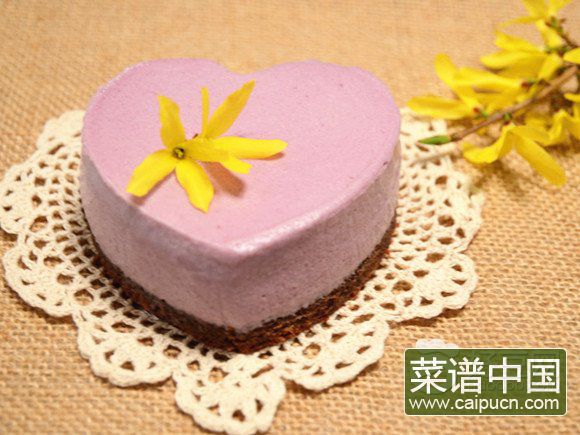 紫薯慕斯