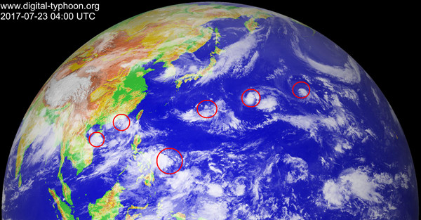 台风进入今年第二个活跃期 “天鸽”打头阵6省区暴雨