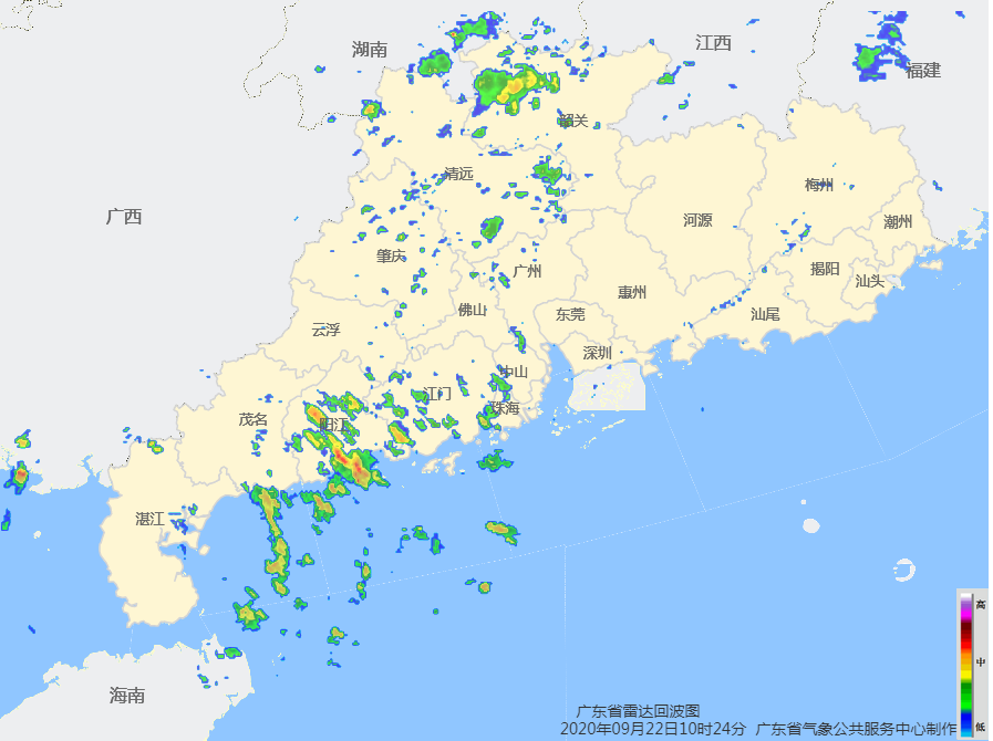 弱冷空气明起影响广东 