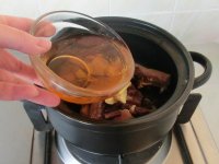 腊味香芋煲的做法步骤9