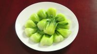 素鲍菜芯的做法步骤2