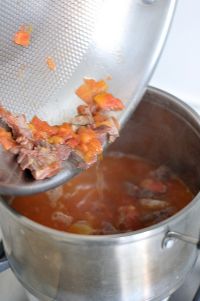 番茄牛肉汤的做法步骤6