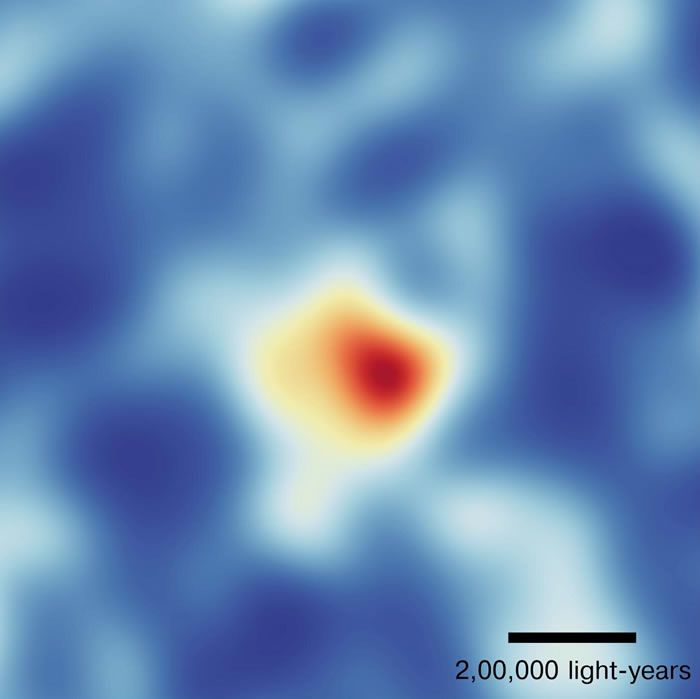 英国《自然》杂志：天文学最新研究报告对平均红移为1的星系所释放的原子氢的测量结果