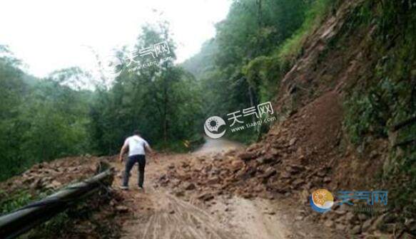 受宜宾珙县5.6级地震影响 省道443线两路段交通管制