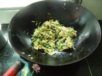 韭菜辣椒炒蛋的做法步骤8