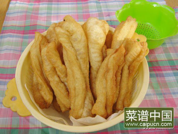 自制油条
