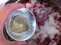 自制广式香肠的做法步骤4
