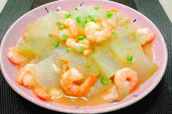 冬瓜怎么炒最好吃 冬瓜炒虾仁的做法