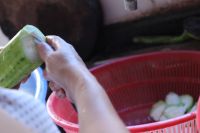 丝瓜炒猪肝的做法步骤6