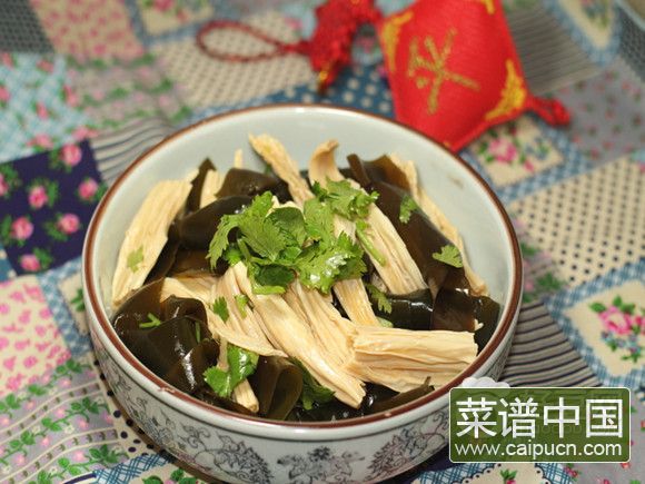 海带拌豆腐条