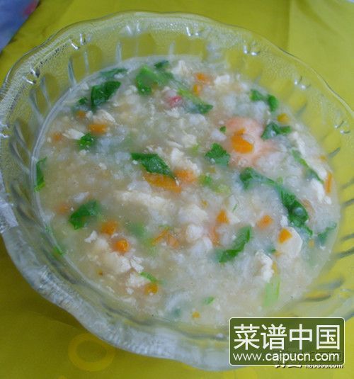 鲜虾粥
