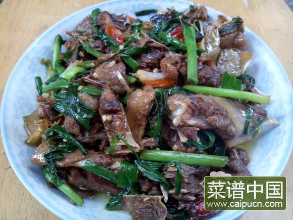 红烧鹅肉