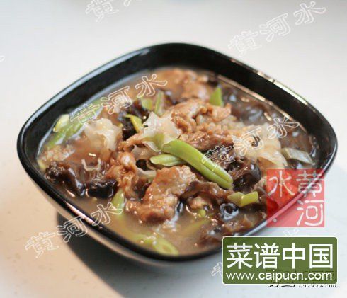 连汤肉片