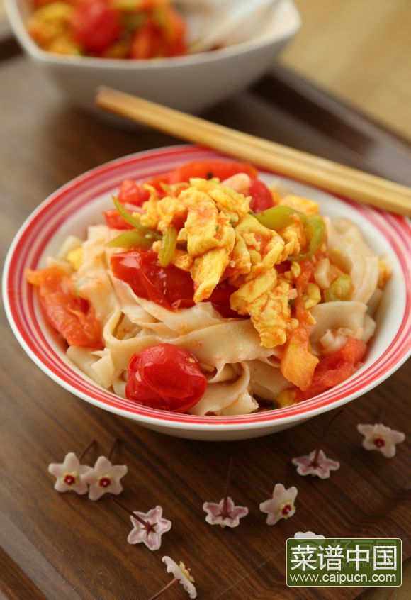 西红柿鸡蛋扯面