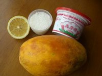 木瓜酱的做法步骤1