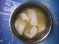 青蒜肉末豆花的做法步骤1