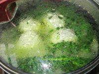 荠菜煮鸡蛋的做法步骤5